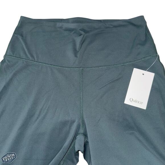 Quince Ultra-Form High-Rise Flared Pant/Leggings – Forest Green, Size M – NWT - Picture 5 of 13